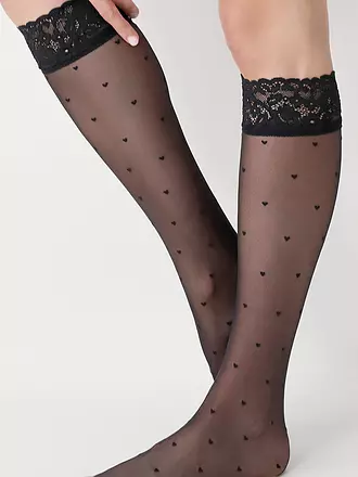 OROBLU | Kniestrümpfe SWEETIE black | 